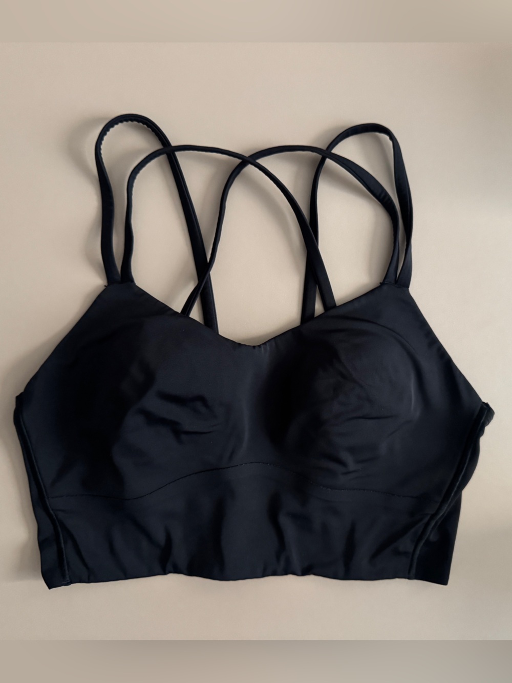 Lululemon Like A Cloud Longline bra, 6, Black